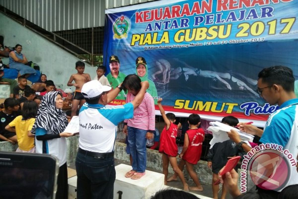 Atlit Renang Padangsidimpuan Berjaya Di Piala GUBSU