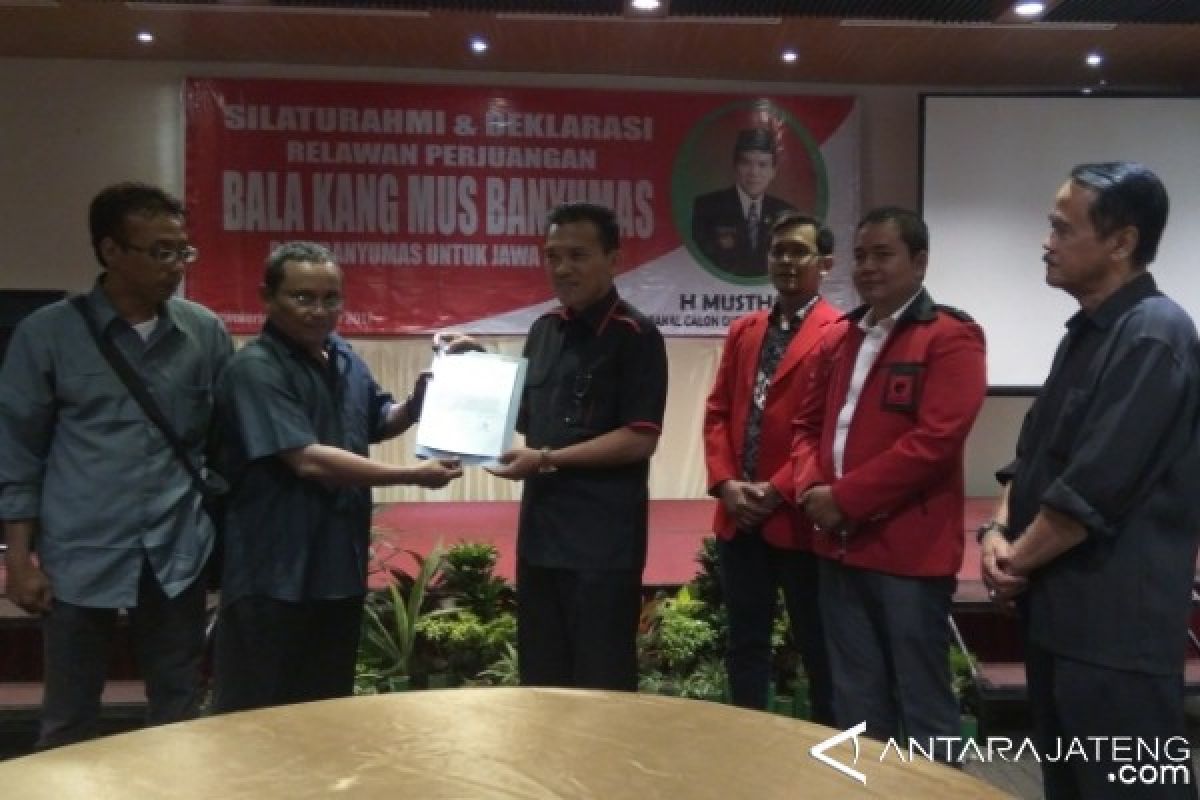 Kader PDIP Deklarasikan "Bala Kang Mus Banyumas"