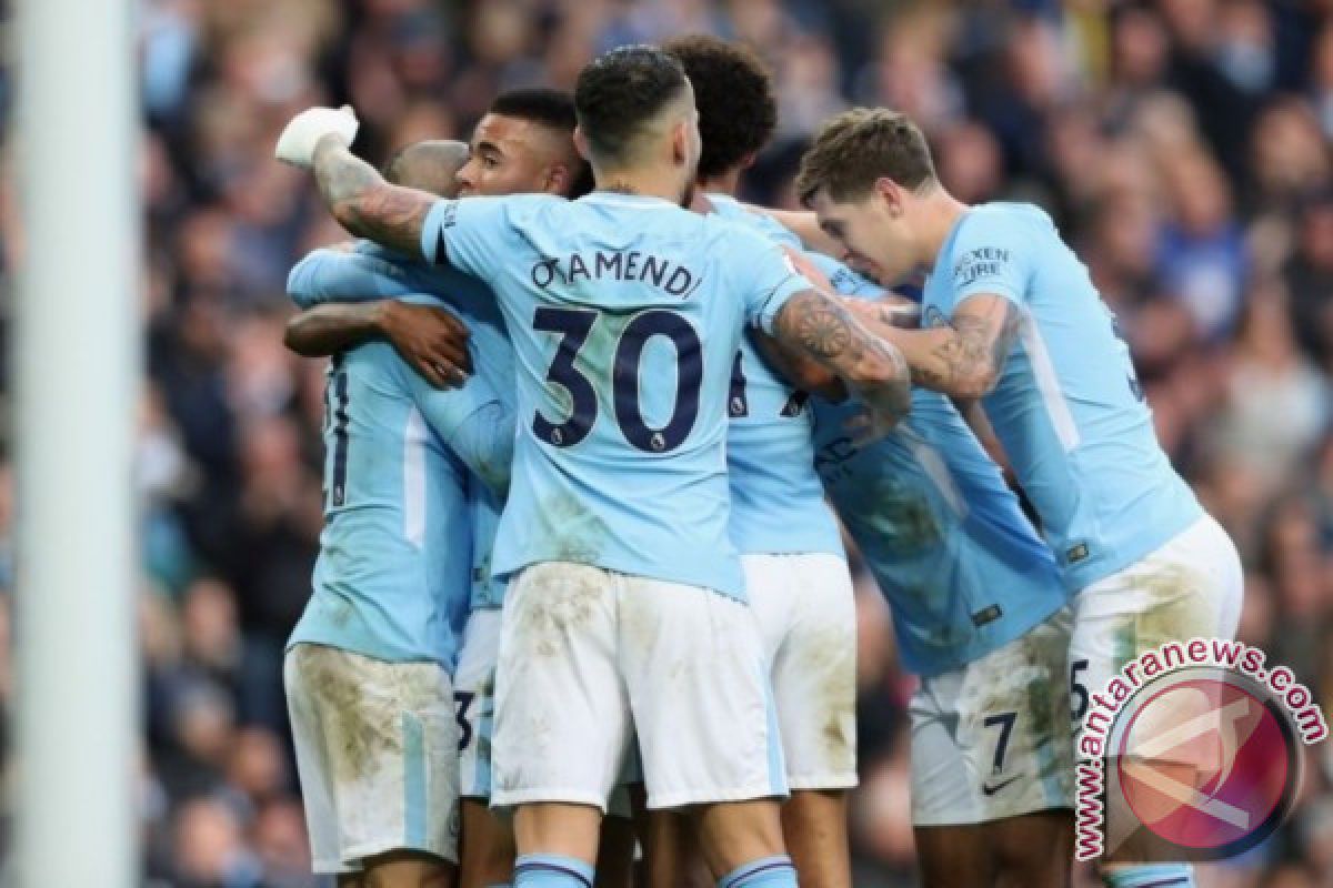 Manchester City juara Piala Liga 2018 usai kalahkan Arsenal