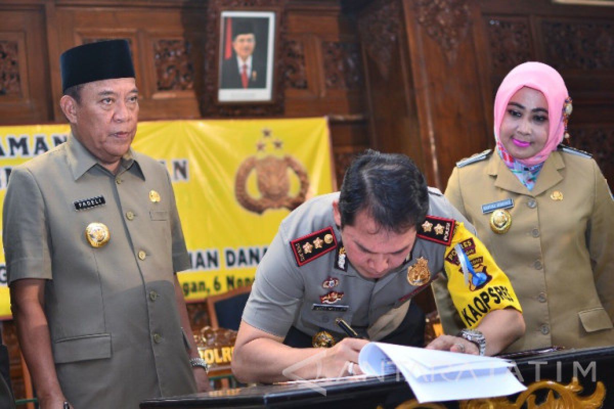 Pemkab Lamongan MoU Dengan Polres Awasi Dana Desa