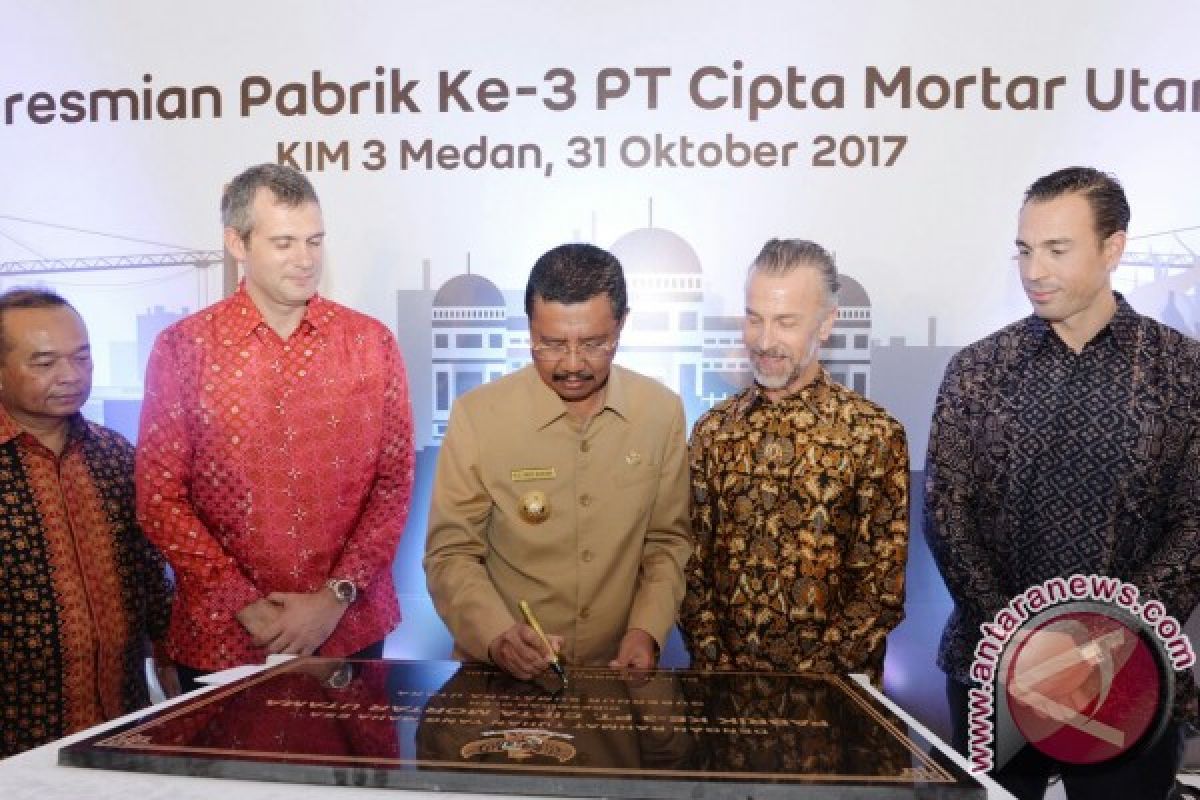 Cipta Mortar utama Bangun Pabrik Di Sumut