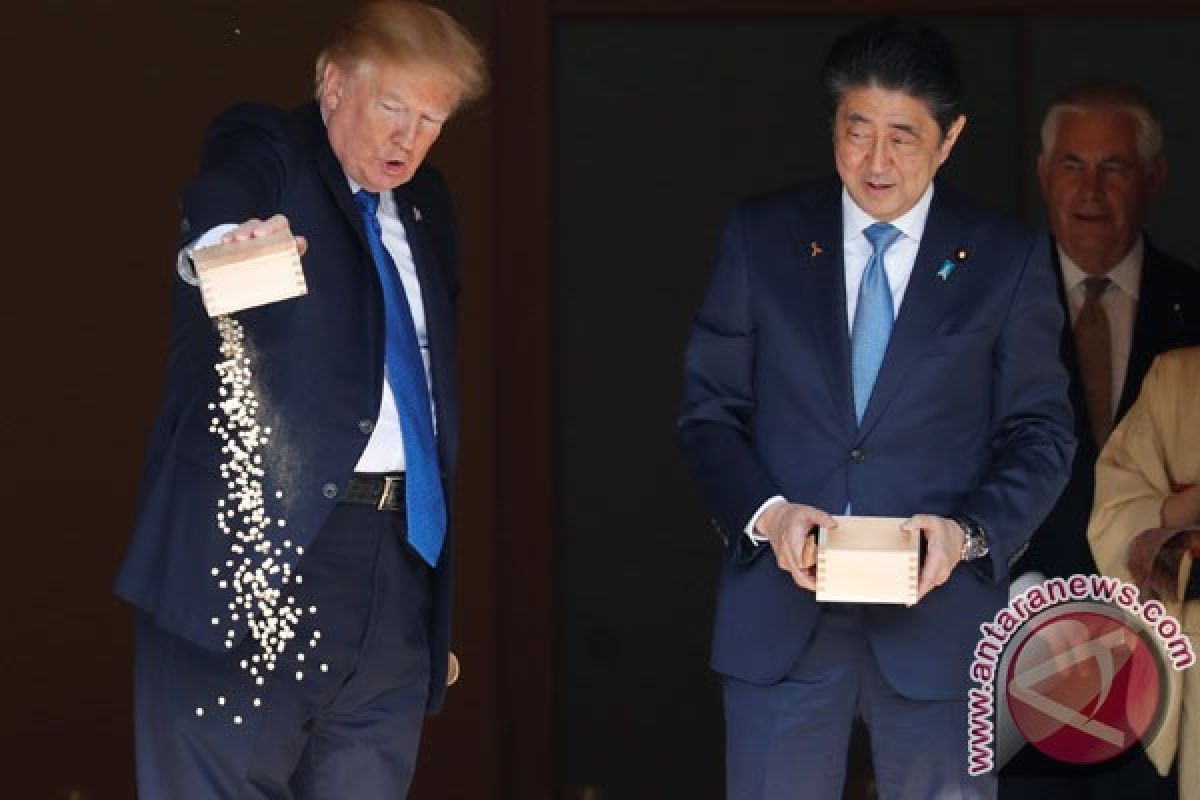 Trump dan Abe akan bahas Korea Utara di Florida