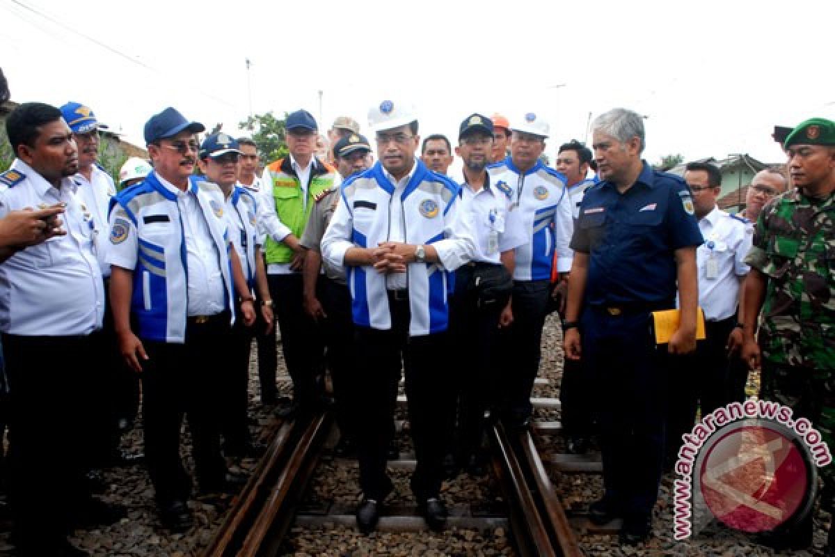 Perjalanan kereta api Sukabumi-Bogor sudah normal