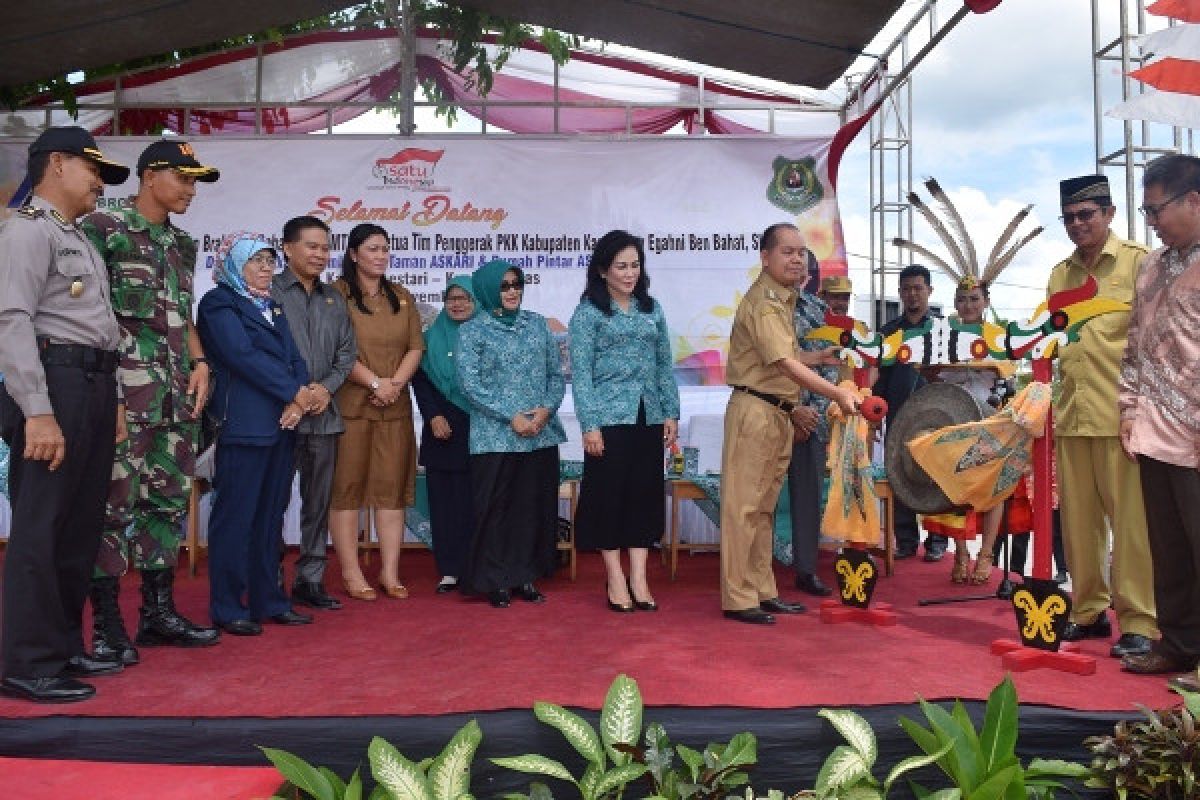 Taman Kota Askari dan Rumah Pintar Kuala Kapuas Diresmikan