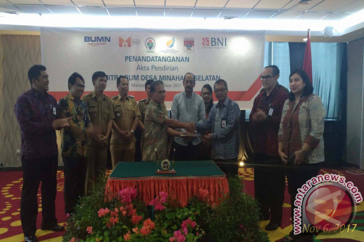 BNI Dukung Pembentukan BUMDES  Minahasa Selatan-Sulut