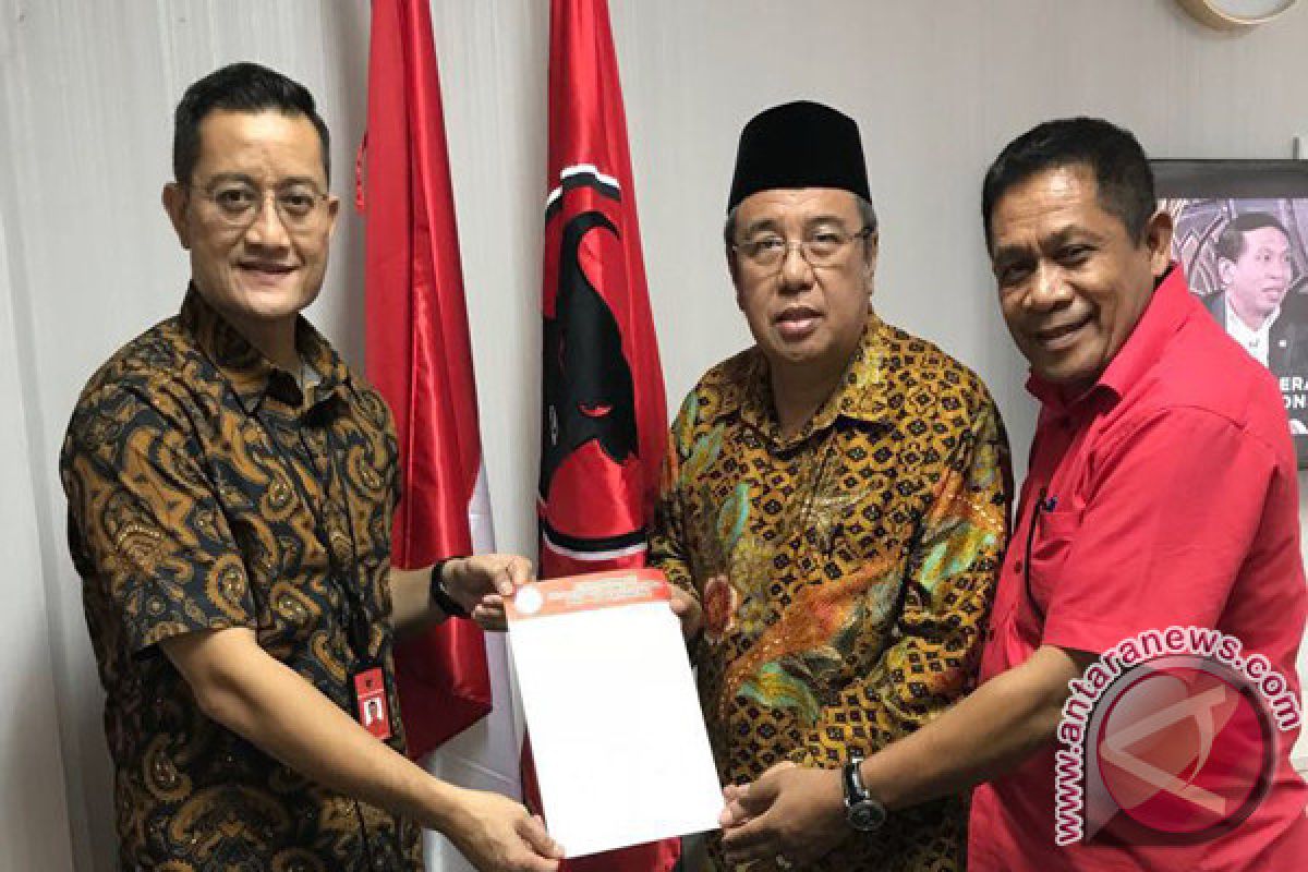 PDIP Resmi Usung Asrun-Hugua  di Pilgub Sultra