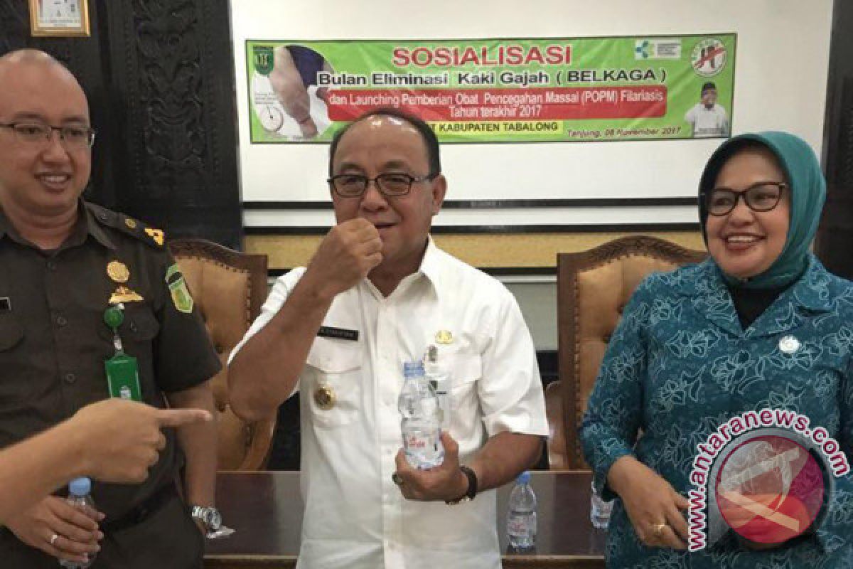 Dinkes Tabalong Canangkan  Pemberian Obat Massal  Filariasis