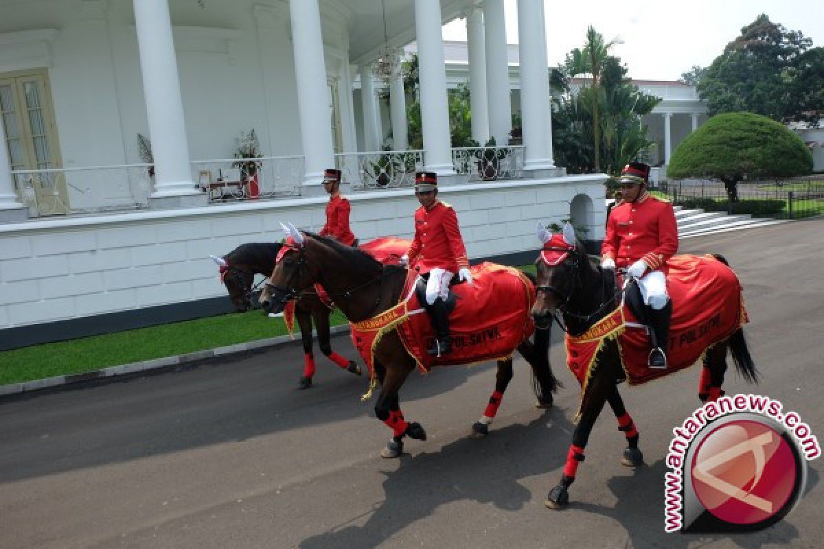 KPK titipkan dua kuda ke  Istana Kepresiden Bogor