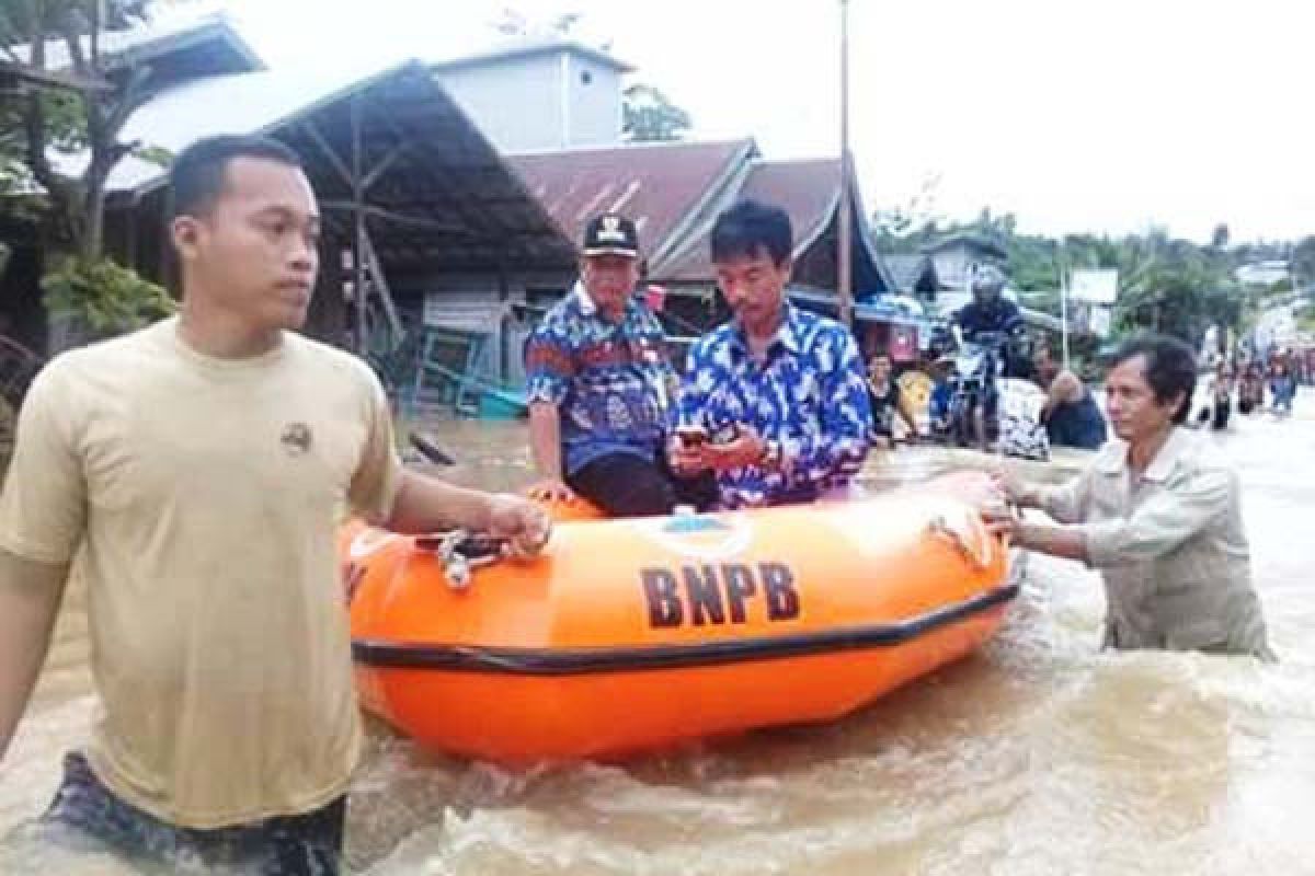 Banjir Jalan Muara Teweh-Banjarmasin Sudah Surut 