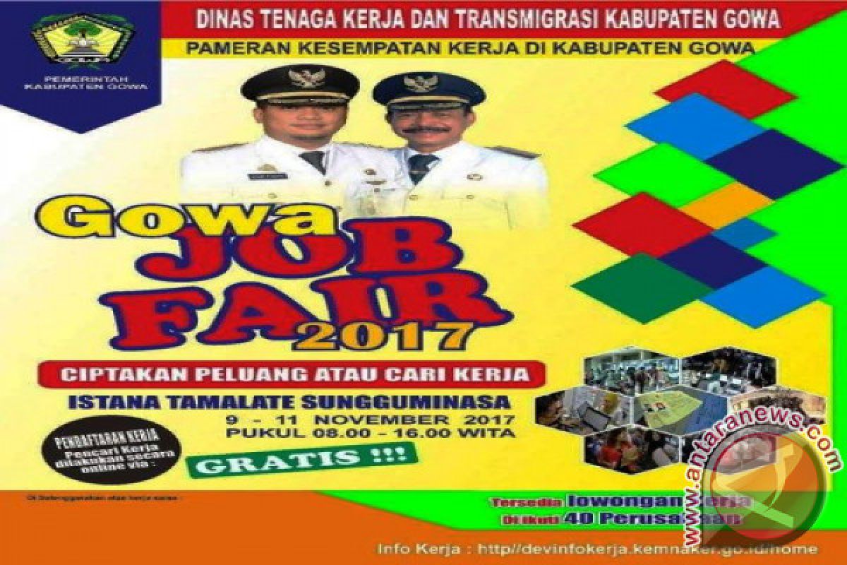 1.000 Tenaga Kerja Ditarget "Job Fair" Gowa  