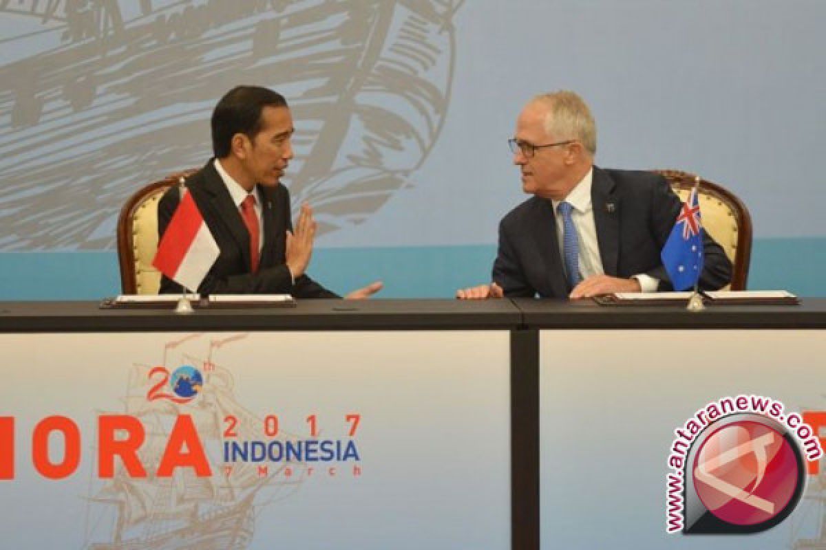 Presiden Jokowi gelar temu bilateral dengan PM Australia