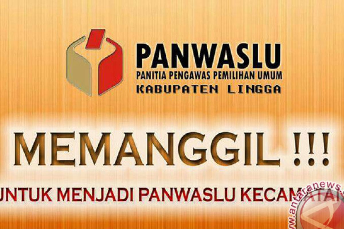 Panwaslu Lingga Wawancara 61 Calon Panwascam