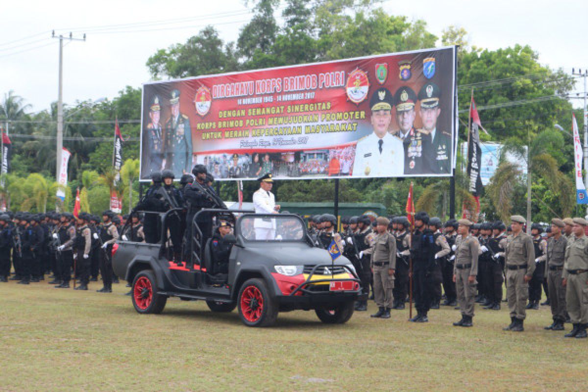 Kapolda : Polri Dan TNI Solid Menjaga Kamtibmas Wilayah Kalteng