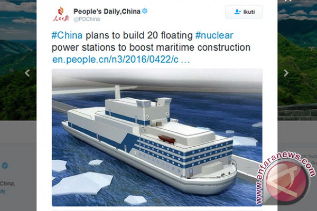 China: corona tak pengaruhi pembangunan pembangkit tenaga nuklir