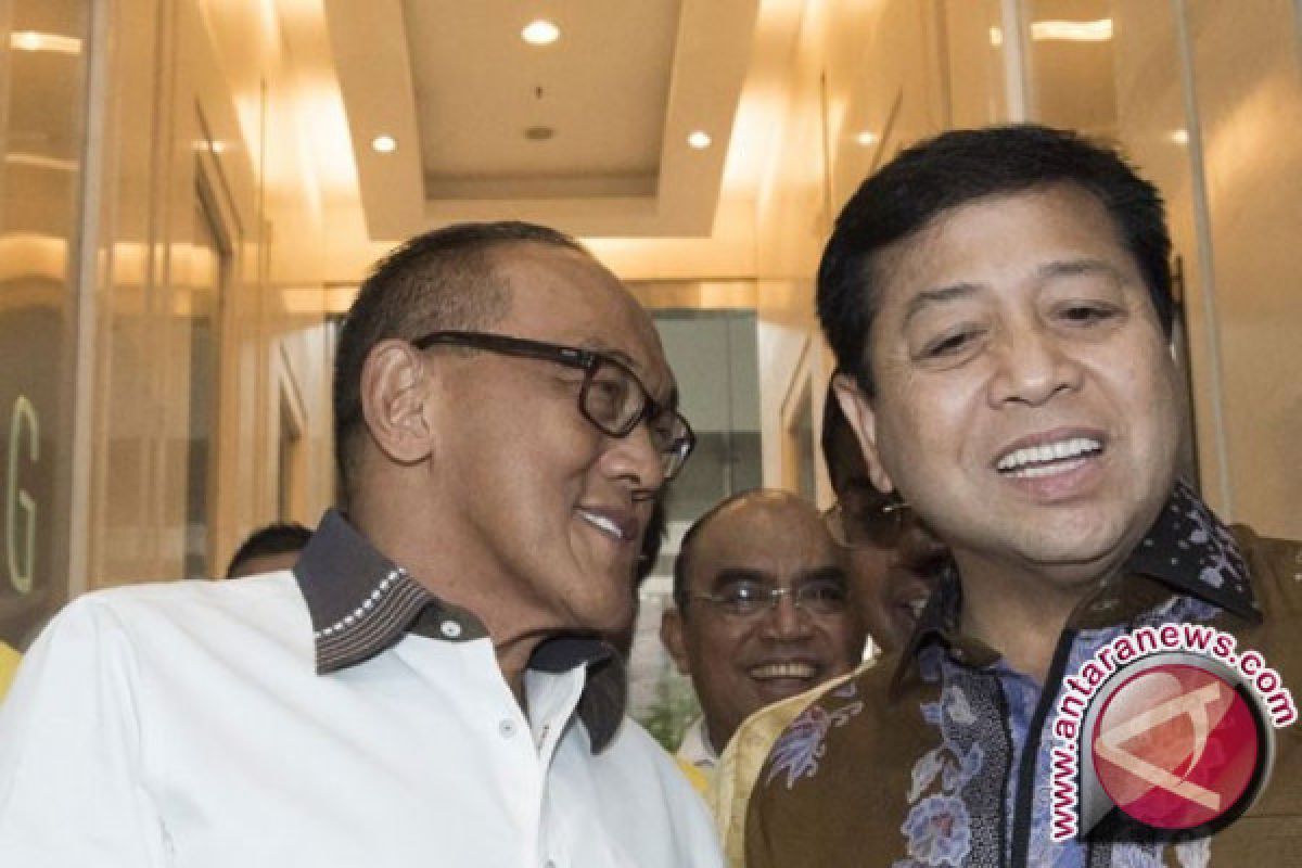 Aburizal Bakrie mengaku tak tahu keberadaan Setya Novanto