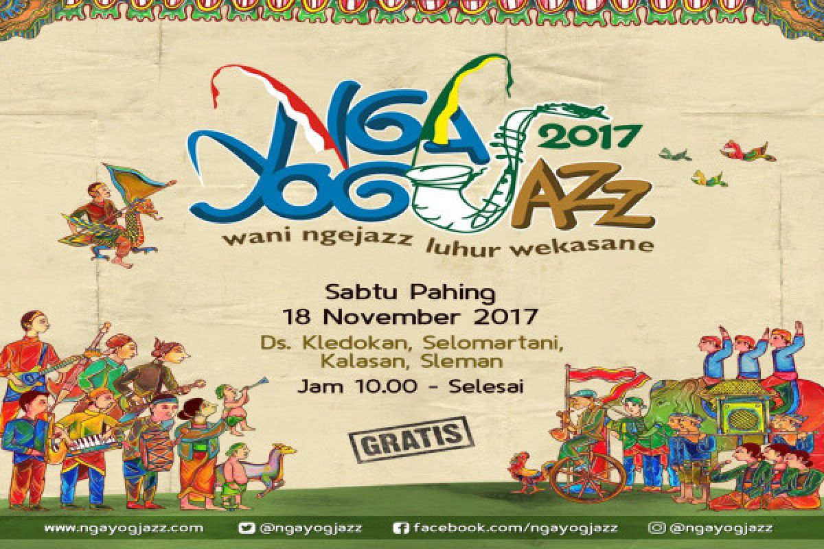 Dusun Kledokan Sleman tuan rumah Ngayogjazz 2017