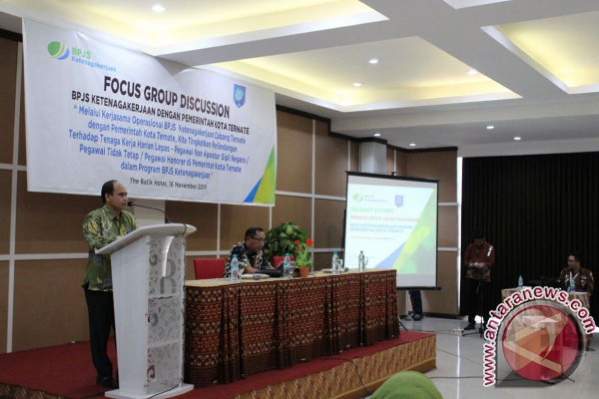 BPJS Ketenagakerjaan Ternate Gelar Focus Group Discussion