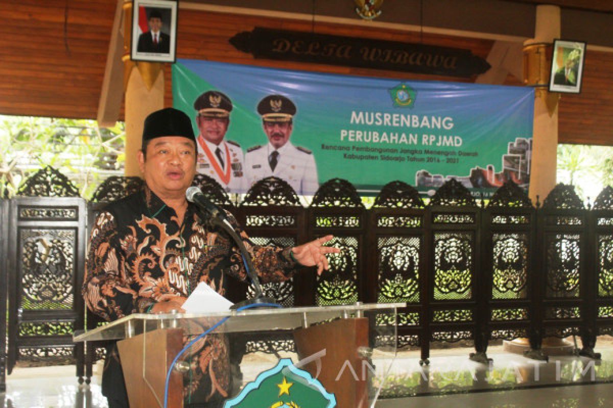 Perubahan RPJMD Pemkab Sidoarjo Bermisi Bersih dan Akuntabel