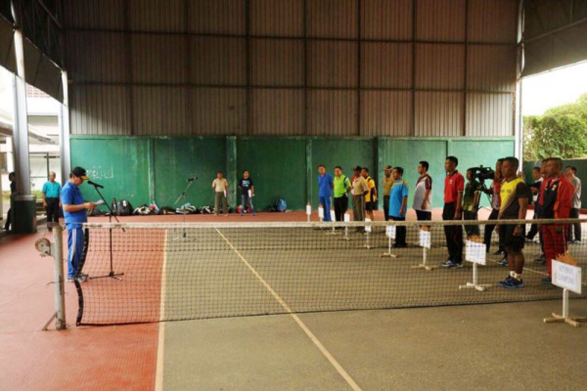 Turnamen Tenis Lapangan HUT Ke-46 KORPRI Lampung