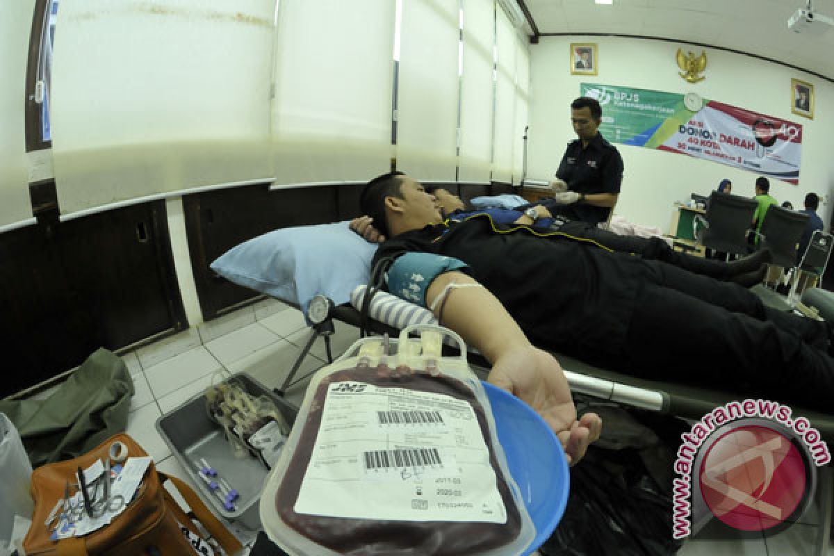 BPJS Ketenagakerjaan Bandarlampung Gelar Donor Darah 