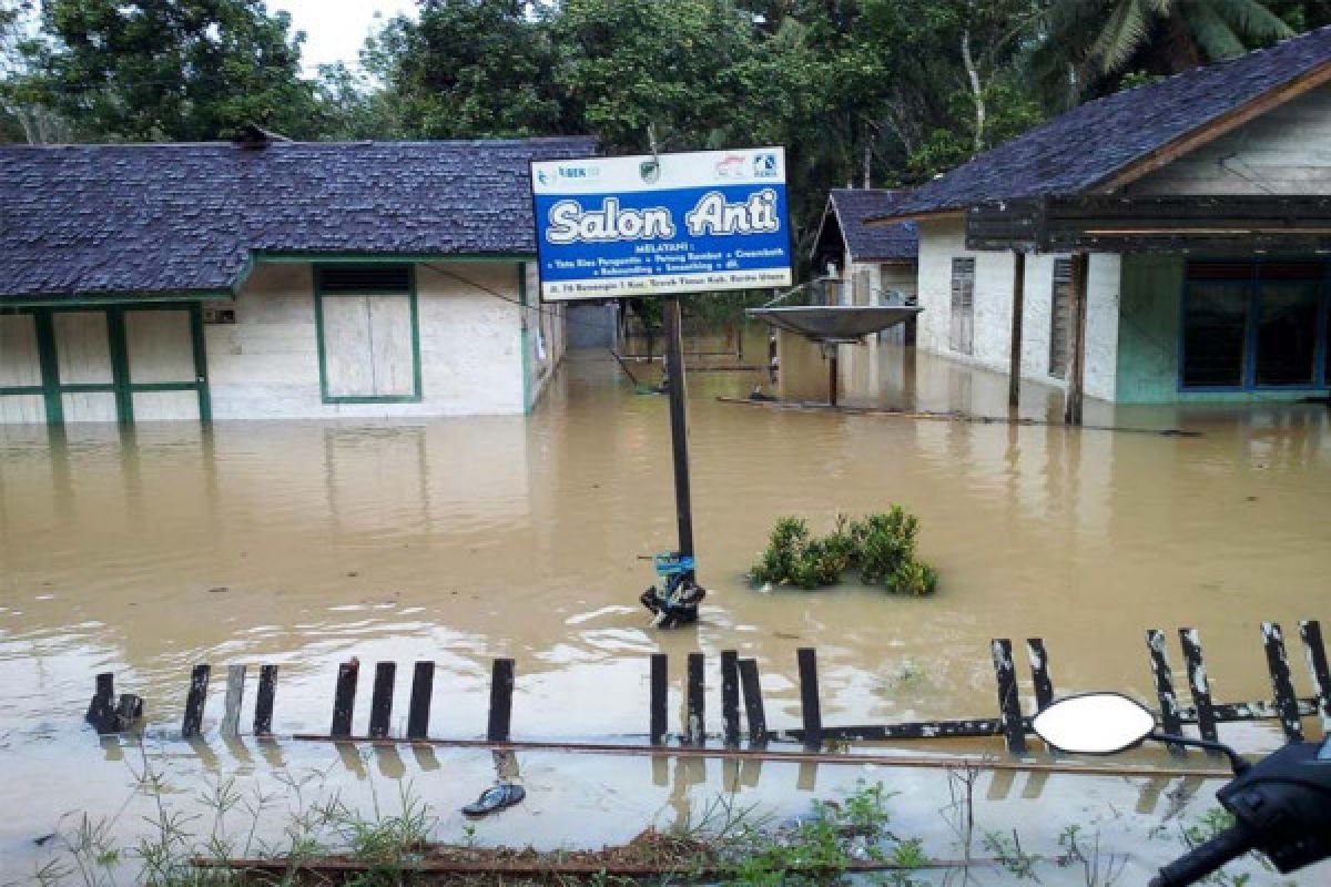 Banjir Masih Rendam Sejumlah Desa di Sungai Teweh 