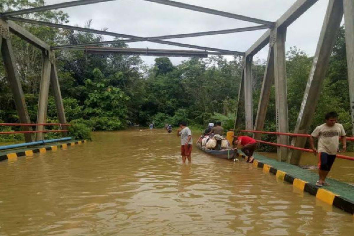 Kecamatan Teweh Timur Dilanda Banjir Bandang 