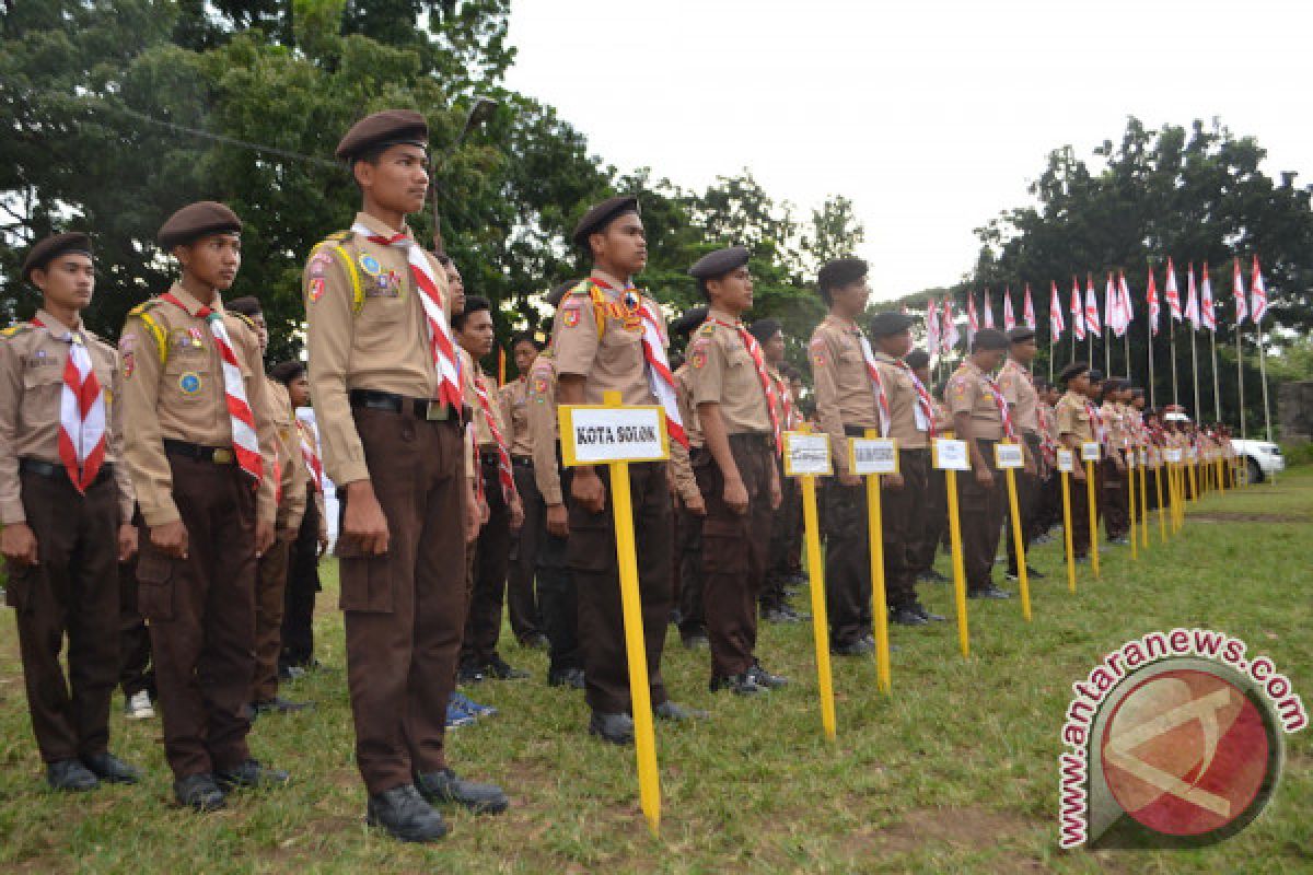  Ratusan Pramuka Ikuti Perkemahan Keamanan Pangan