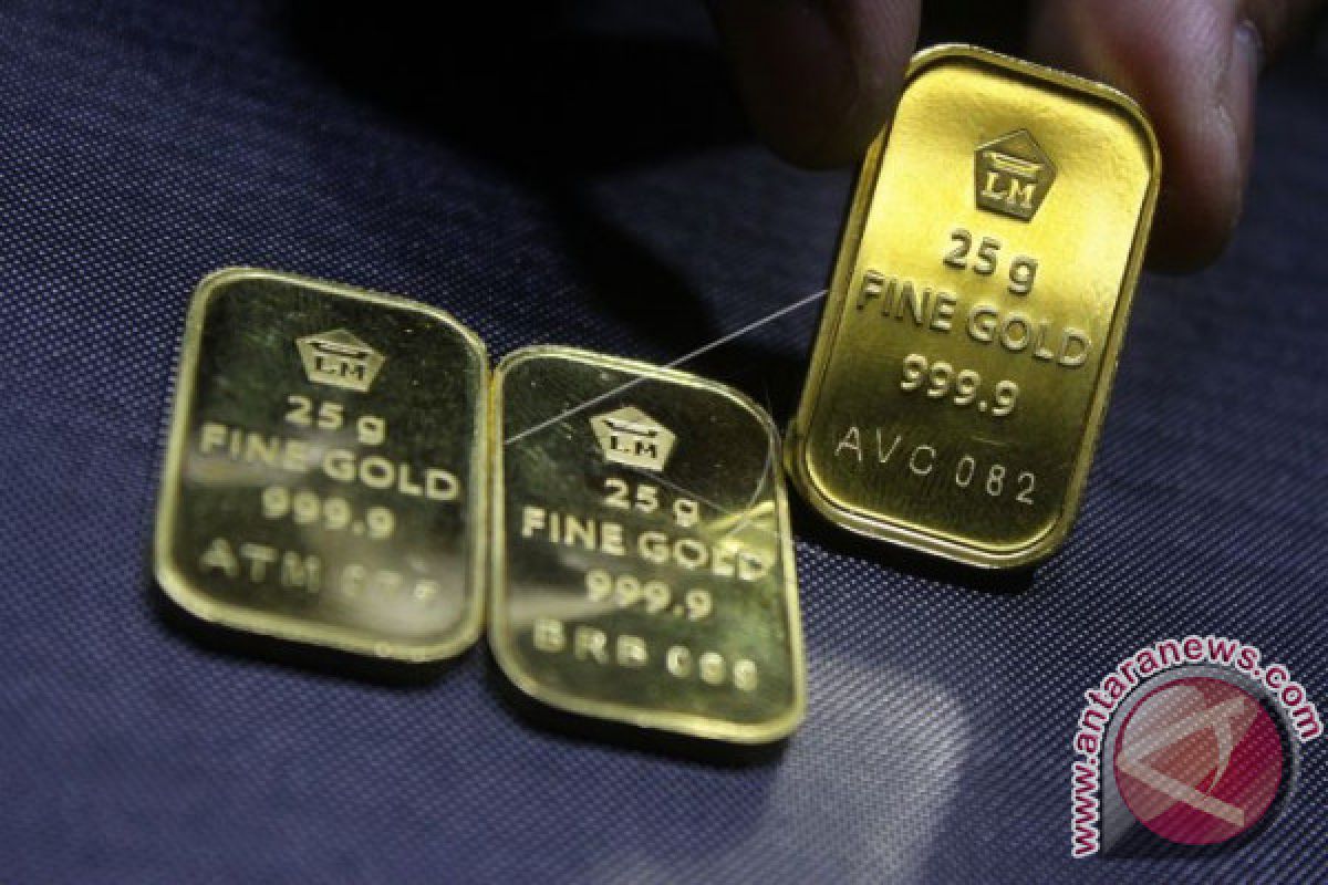 Harga emas anjlok ke titik terendah tertekan penguatan dolar