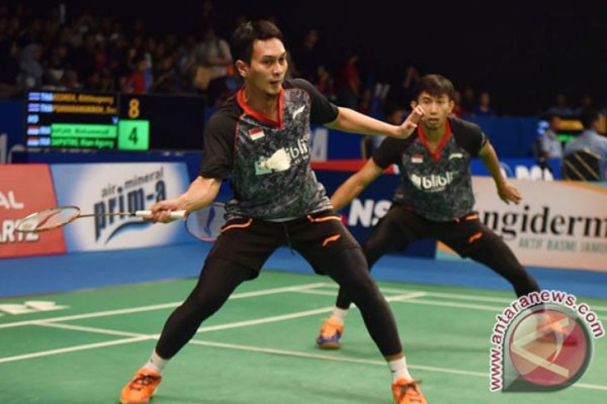 Ahsan/Rian Genapkan Ganda Putra di Semifinal China