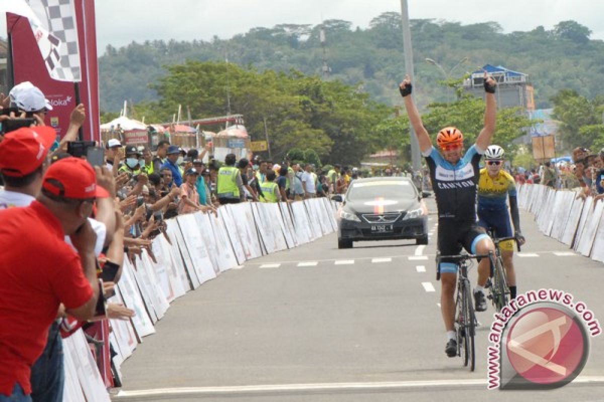 Pebalap Jerman juara etape pertama Tour de Singkarak