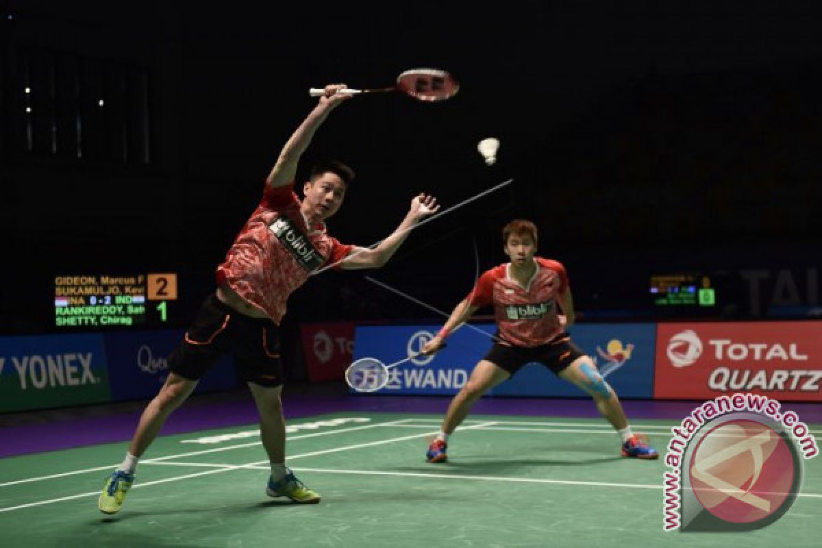 Marcus/Kevin Juara China Terbuka