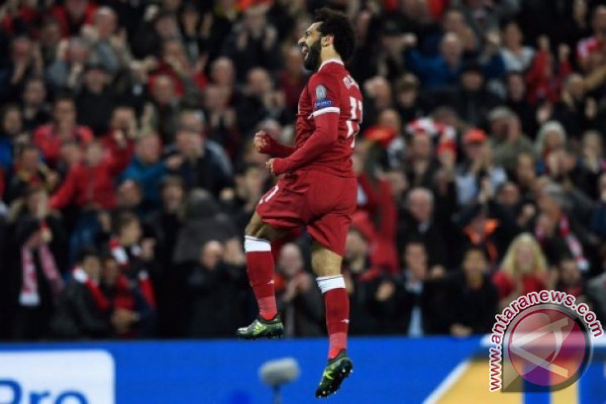 Salah inspirasi Liverpool untuk kalahkan Roma