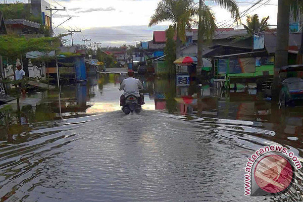 Meluapnya Sungai Barito, Sejumlah Wilayah Barito Utara Dilanda Banjir