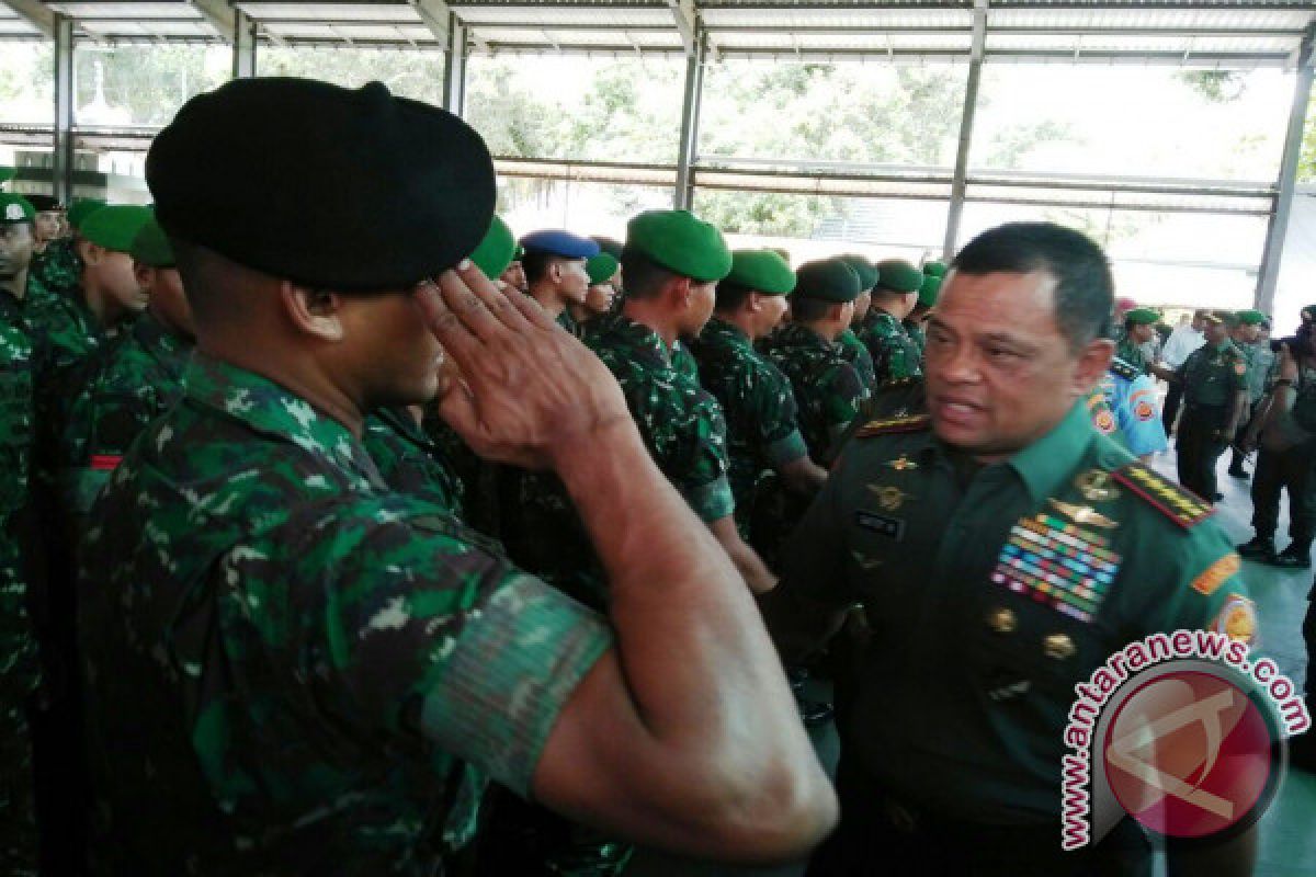 Panglima Beri Pengarahan Kepada Prajurit TNI/Polri