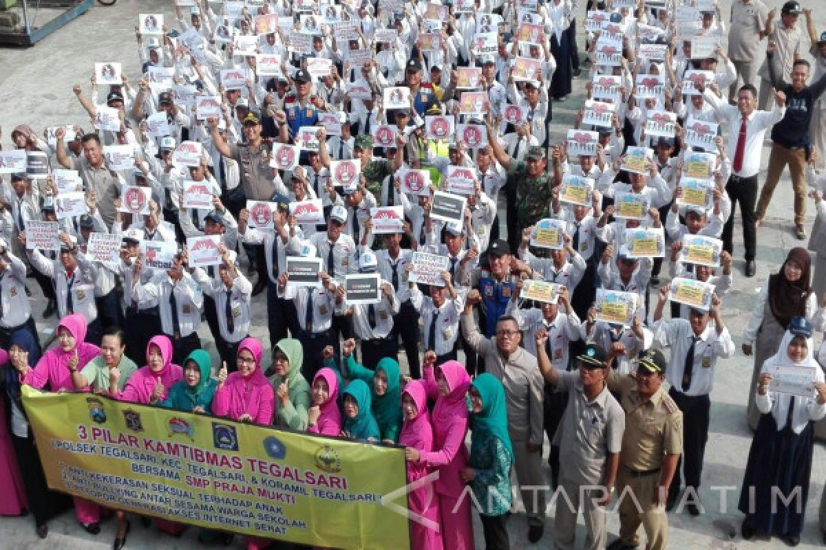 Tiga Pilar Kamtibmas Gandeng Siswa tekan Kriminalitas