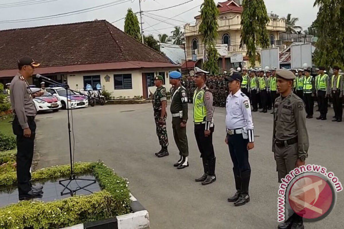 Polres Solok Kota Kerahkan 244 Personel Amankan TdS