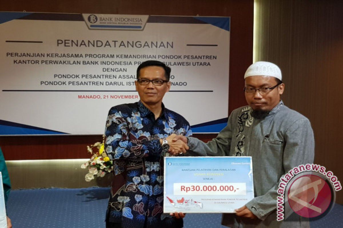 BI Sulut Kembangkan Ekonomi Keuangan Syariah Pondok Pesantren 