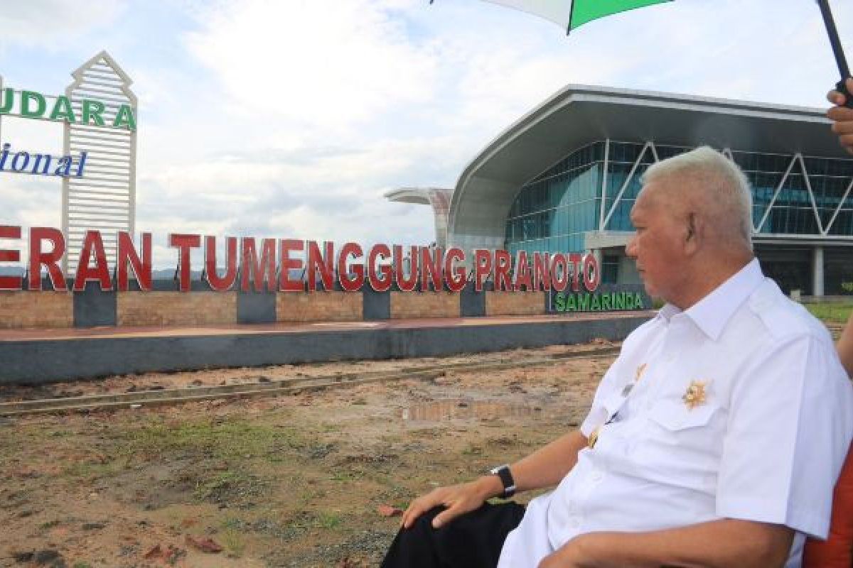 Pengerjaan landasan Bandara Samarinda ditargetkan selesai Februari