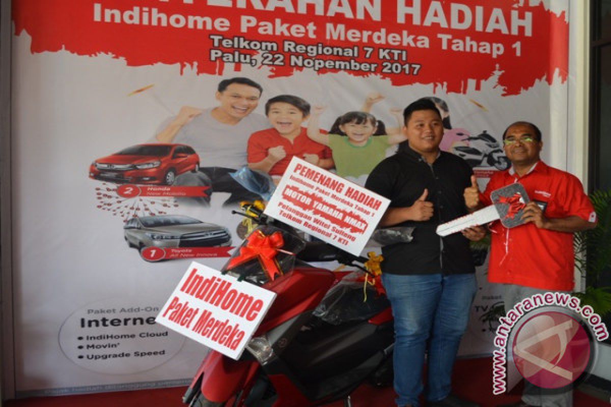 Indihome digunakan 20.000 pelanggan di Kota Palu