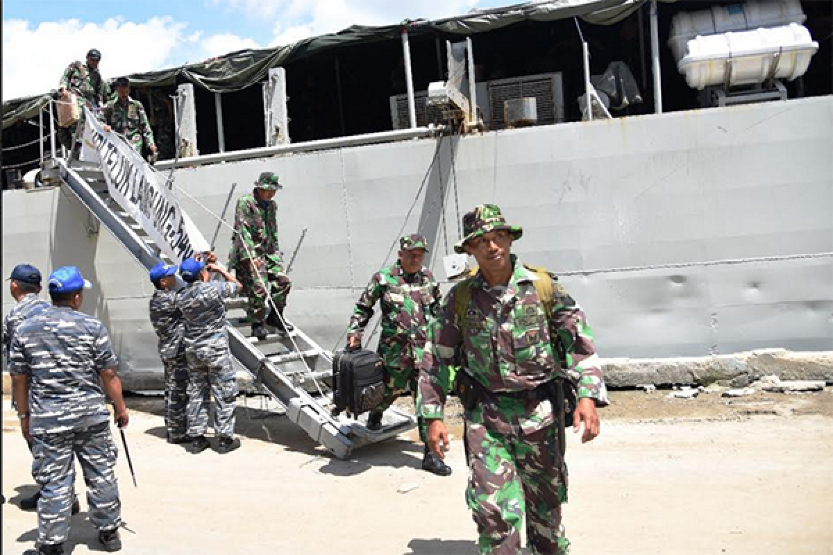 Sebanyak 2.500 Pasukan Tempur TNI-AL Latihan Di Kalbar 