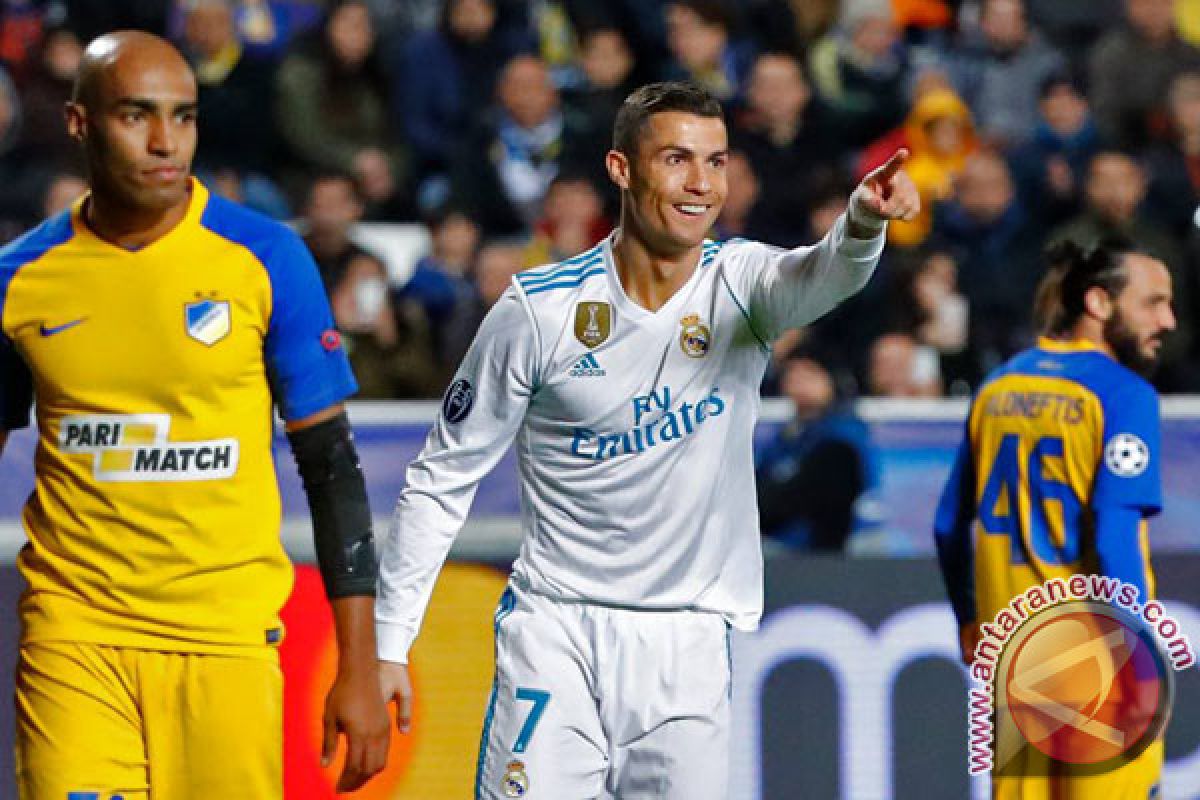 Ronaldo Sumbang Dua Gol Untuk Benamkan Apoel