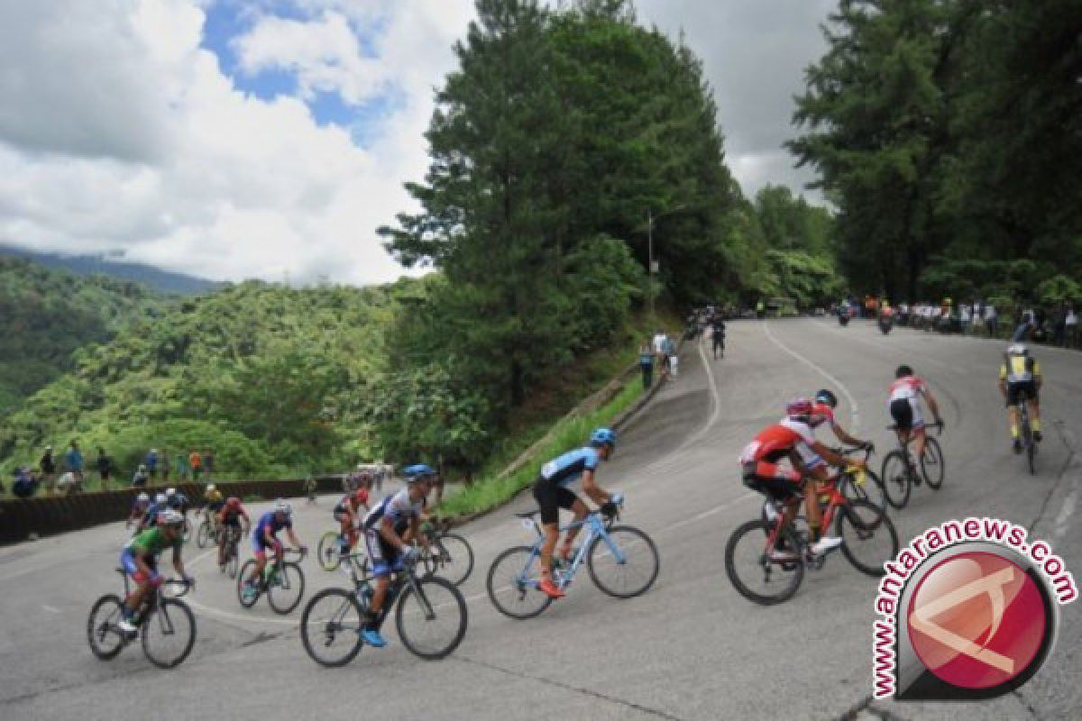 Pembalap TDS Hadapi Etape Terberat Solok-Solok Selatan 