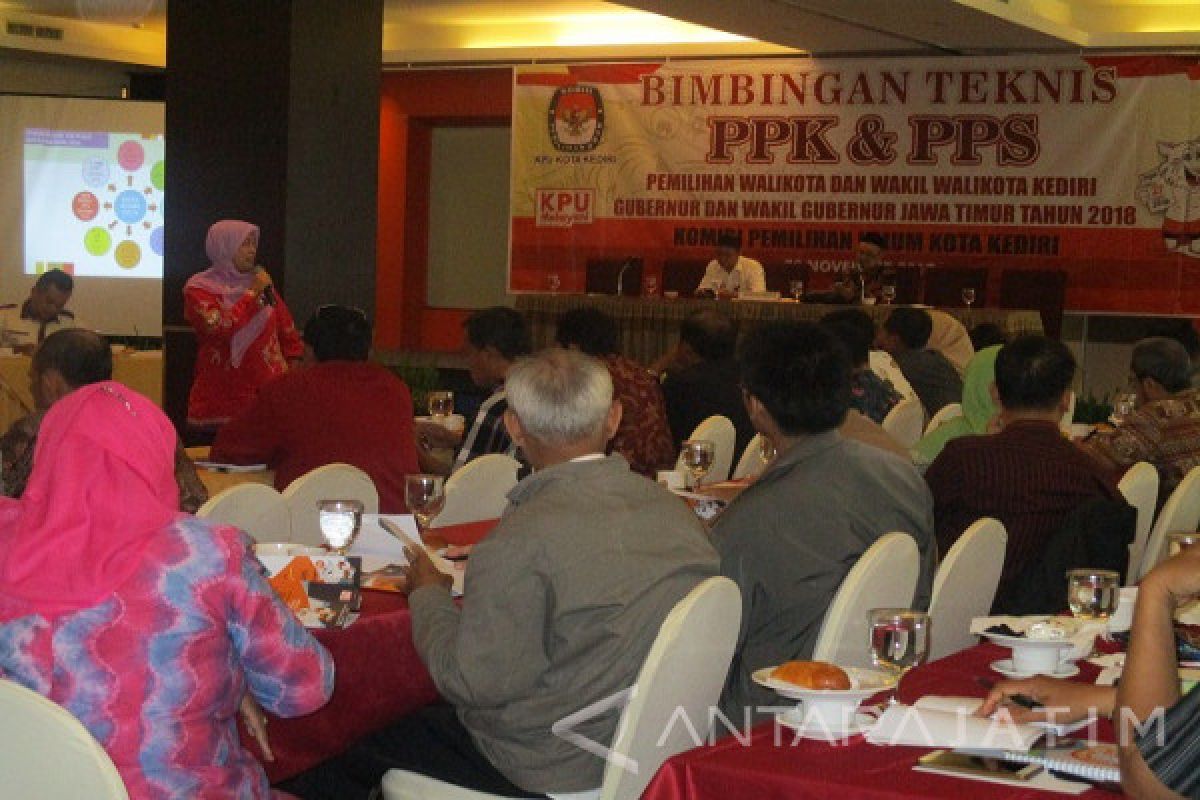 PPK dan PPS di Kediri Dibekali Aturan Pilkada 