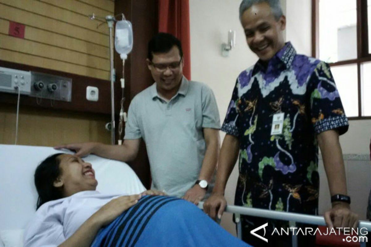 Ibu Hamil Empat Janin Ini Ngidam Dielus oleh Ganjar