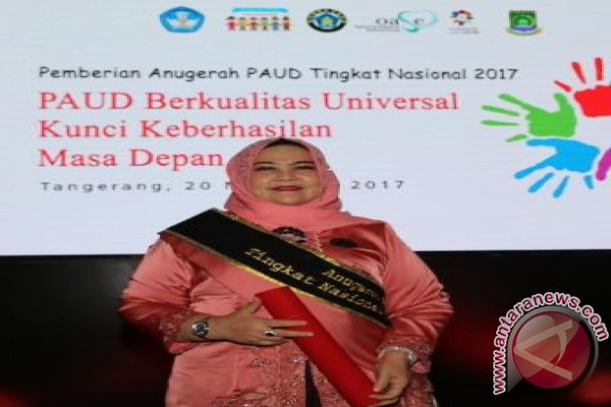 Bunda PAUD Labusel Raih Penghargaan Tingkat Nasional