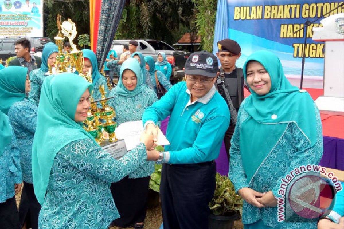  Sarolangun Gelar Bulan Bakti Gotong Royong Masyarakat