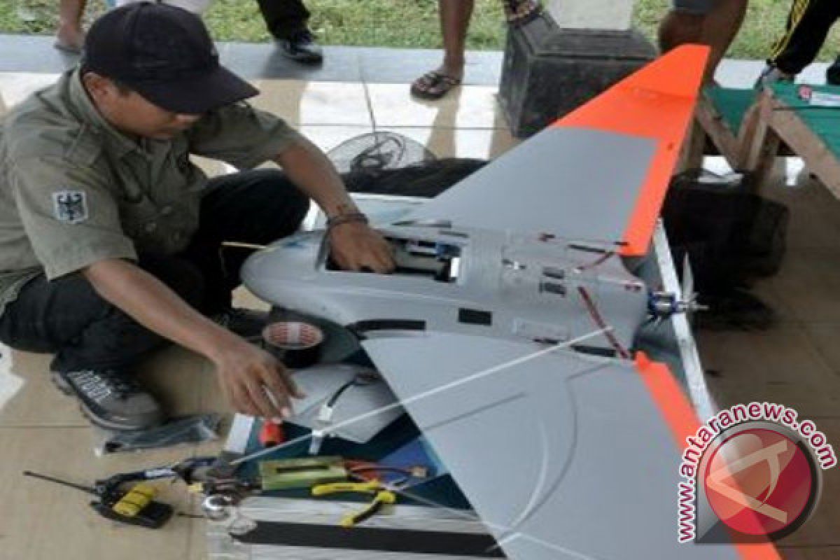 Tim Drone PVMBG Pantau Kawah Gunung Agung