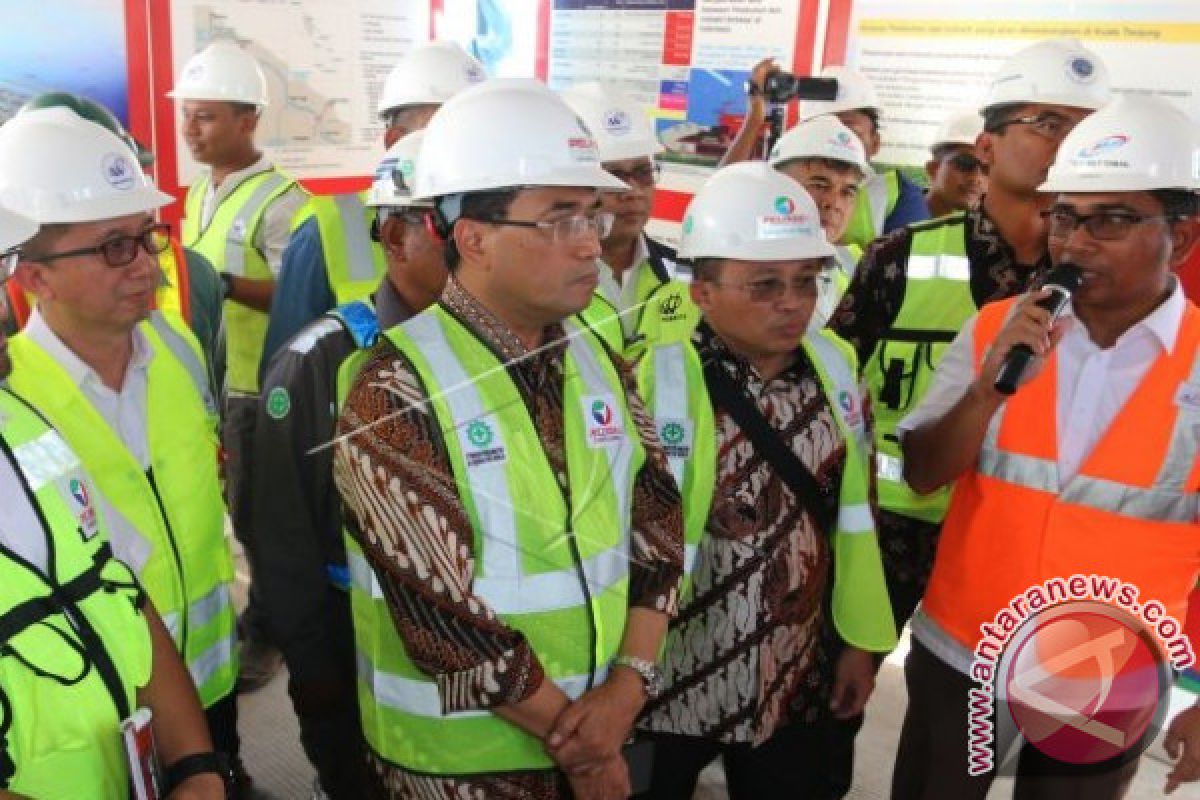 Pembangunan Pelabuhan Kualatanjung Sudah 94 Persen