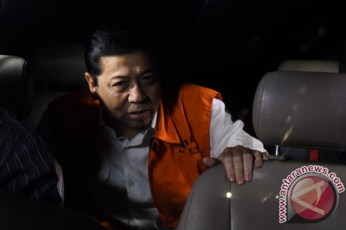 Sidang perdana Setya Novanto diagendakan pekan depan