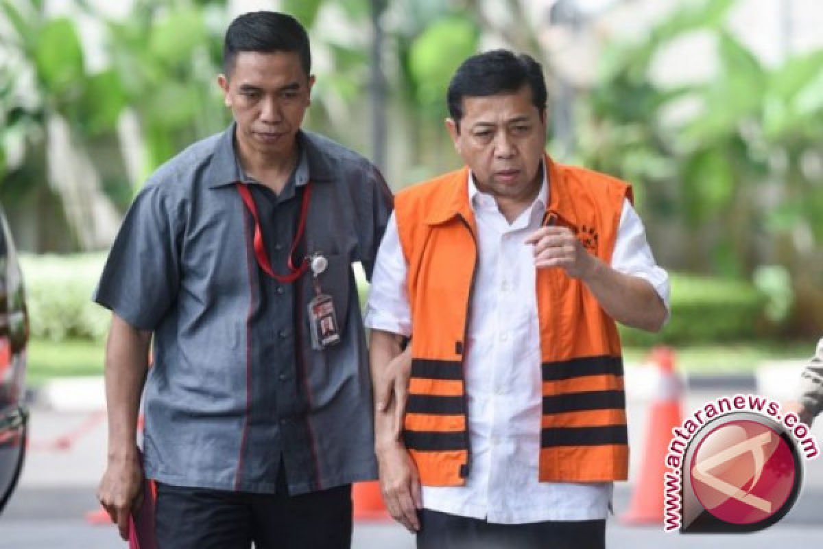 Berkas Perkara Setya Novanto Belum ke Pelimpahan